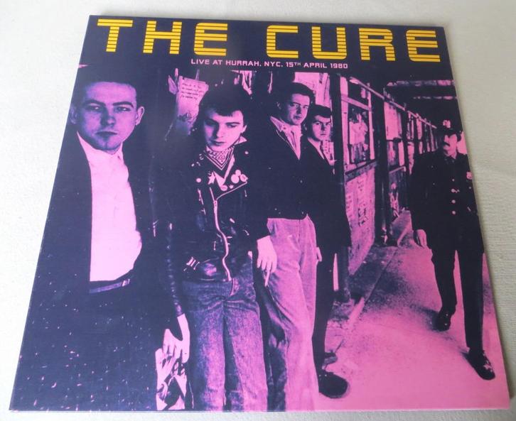 THE CURE  LIVE AT HURRAH, NYC , USA 15 APRIL 1980 - VINYL LP, Cd's en Dvd's, Vinyl | Rock, Zo goed als nieuw, Alternative, 12 inch