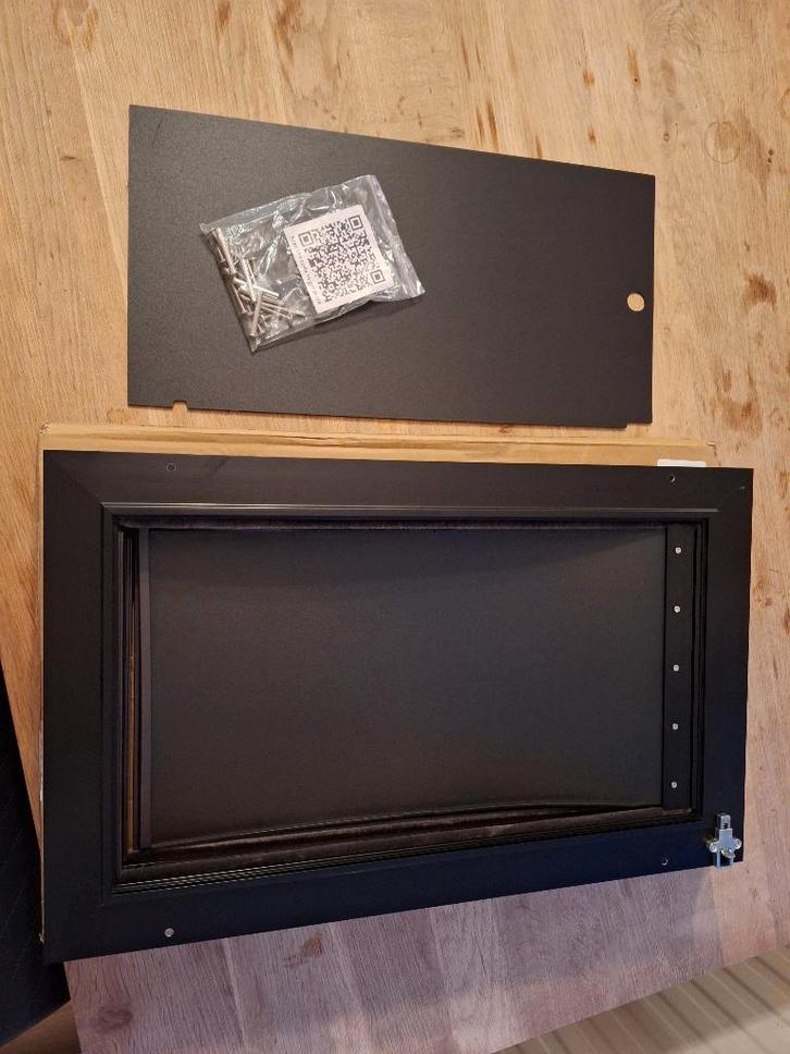 Hondenluik buitendeur aluminium, Dieren en Toebehoren, Hondenhokken, Nieuw, Minder dan 65 cm, Minder dan 75 cm, Ophalen