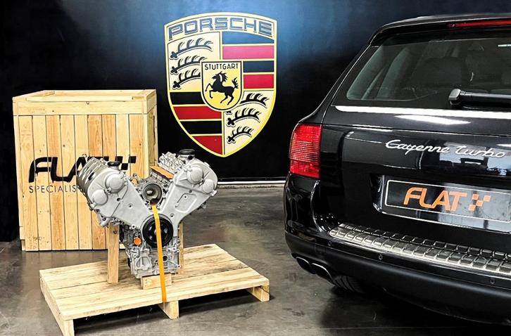 PORSCHE Cayenne 955 Turbo/Turbo S 4.5L-motor - M48.50, Auto-onderdelen, Motor en Toebehoren, Porsche, Gereviseerd, Verzenden