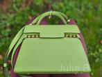 Delvaux Tempete PM - als nieuw, Handtassen en Accessoires, Tassen | Damestassen, Ophalen of Verzenden, Zo goed als nieuw, Groen