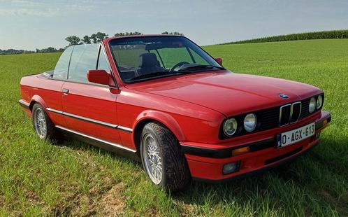 Bmw 320i cabrio, Auto's, BMW, Particulier, 3 Reeks, Radio, Benzine, Cabriolet, 2 deurs, Automaat, Rood, Grijs, Stof, Achterwielaandrijving