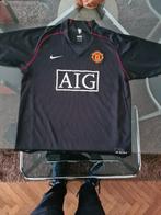 Cristiano Ronaldo Manchester United 0708 zwart uitshirt., Shirt, Ophalen of Verzenden, Zo goed als nieuw