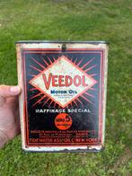 Bidon d’huile Olieblik olie blik oil can vintage Veedol rare, Enlèvement ou Envoi