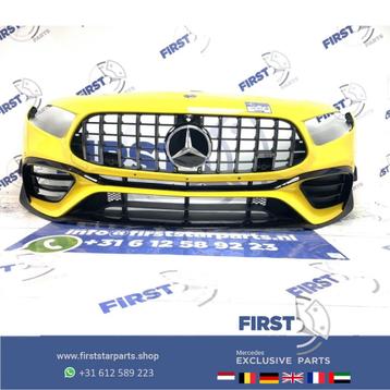 W177 A45 AMG VOORBUMPER A45S A KLASSE 2021 AERO GEEL COMPLEE beschikbaar voor biedingen