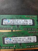 2x 2GB PC3, Informatique & Logiciels, Mémoire RAM, Enlèvement ou Envoi, Comme neuf