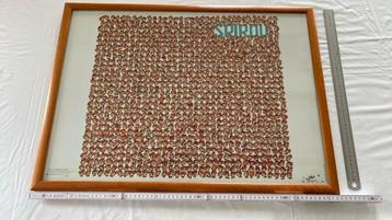 Kunstposter Spirou ‘de 1000 koppen’