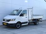 MAN TGE 5.120 2.0 Kipper Dubbellucht Carplay Trekhaak Airco, Auto's, Bestelwagens en Lichte vracht, 90 kW, Gebruikt, Zwart, 4 cilinders
