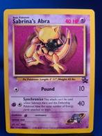 Sabrina's Abra 19/53 - Wizards Black Star Promos, Hobby en Vrije tijd, Verzamelkaartspellen | Pokémon, Verzenden, Gebruikt