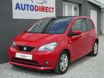 Seat Mii 1.0i AUTOMAAT 24000Km Pano, Airco  GARANTIE 1 JAAR, Automaat, Euro 5, 75 pk, Zwart