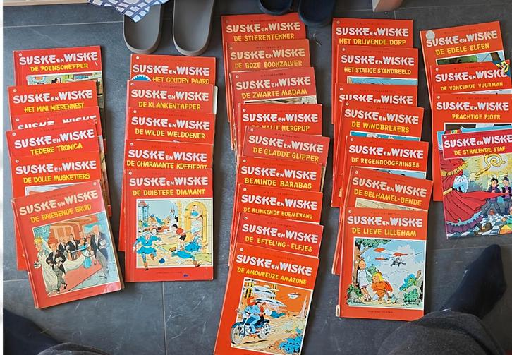 Suske en Wiske strips, Boeken, Stripverhalen, Gelezen, Meerdere stripboeken, Ophalen
