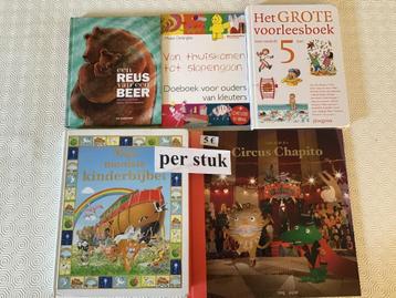 5 kinderboeken voor kleuters aan 5 euro per boek beschikbaar voor biedingen