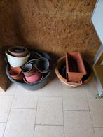 Bloempotten , bakken en schalen gratis, Tuin en Terras, Ophalen