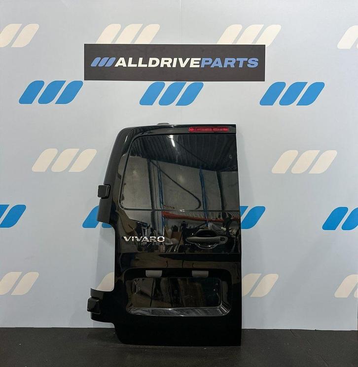 Opel Vivaro Achterdeur links dicht zwart 9811895280, Auto-onderdelen, Carrosserie, Deur, Achter, Links, Gebruikt, Ophalen of Verzenden