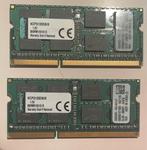 16 GB ram modules (2 x 8 GB) - 1600 mhz., Ophalen of Verzenden, Zo goed als nieuw, 8 GB