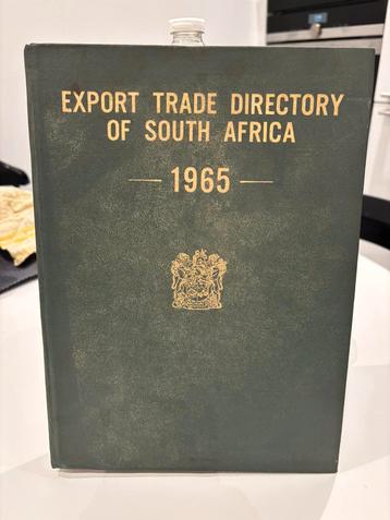 Répertoire commerce d'exportation de l'Afrique du Sud 1965, Enlèvement