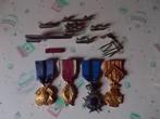 Set militaire decoraties, Verzamelen, Ophalen of Verzenden, Landmacht, Lintje, Medaille of Wings