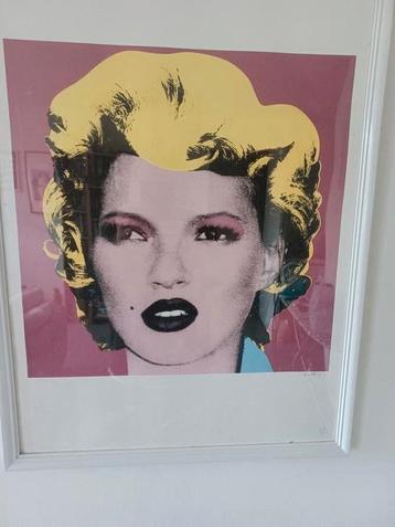 Originel Banksy "Kathe Moss" beschikbaar voor biedingen