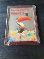 Miroir publicitaire - Guinness Tucan -, Collections, Enlèvement ou Envoi, Utilisé, Panneau, Plaque ou Plaquette publicitaire, Autres marques