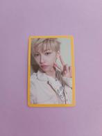 Stray kids Felix yellow wood photocard, Ophalen of Verzenden, Zo goed als nieuw, Foto of Kaart