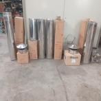 Set de tubes de poêle en inox (2 sets), Bricolage & Construction, Enlèvement, Neuf