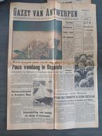 2 Gazetten van Antwerpen 1969, Collections, Revues, Journaux & Coupures, Enlèvement