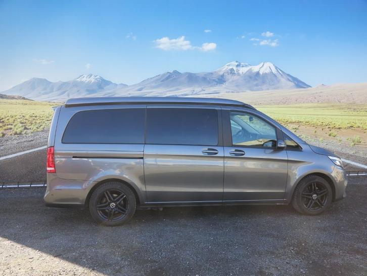 Mercedes marco polo V-klasse 2021 100609km 4 personen, Caravanes & Camping, Camping-cars, Entreprise, jusqu'à 4, Modèle Bus ou Fourgon aménagé