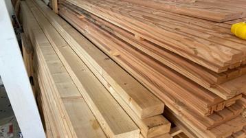 NIEUWE SLS REGELS/BALKEN 38X89X4800( 4,8M)GEDROOGD 100 STUKS beschikbaar voor biedingen