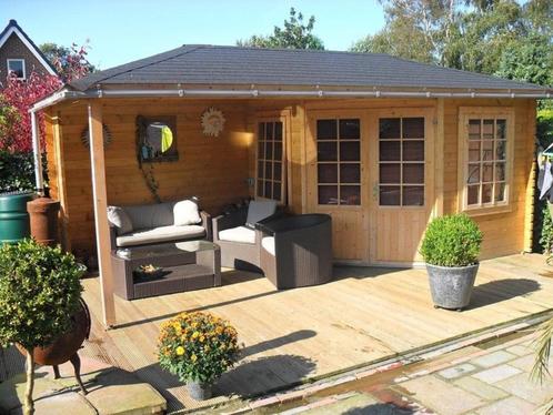 Cabane en rondins 3055 Z Plus Garden House : 576 x 300 x 263, Hobby & Loisirs créatifs, Hobby & Loisirs Autre, Neuf, Envoi