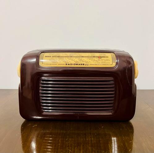 ANTIEKE VINTAGE BUIZENRADIO RADIOMARELLI RD125 FIDO, 1951, Antiek en Kunst, Antiek | Tv's en Audio, Verzenden