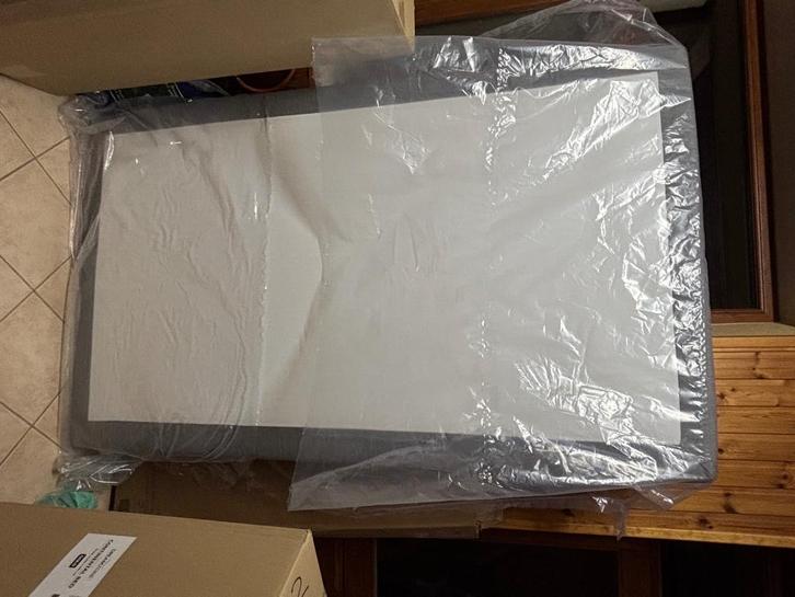 Lit JYSK, Huis en Inrichting, Stoelen, Nieuw, Stof, Grijs, Ophalen