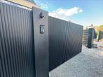 Aluminium schuifpoorten op maat, Tuin en Terras, Tuinhekken en Hekwerk, Ophalen of Verzenden, Zo goed als nieuw, Aluminium