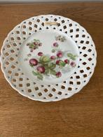 decoratie opengewerkte ruitvormig bord vintage, Ophalen of Verzenden