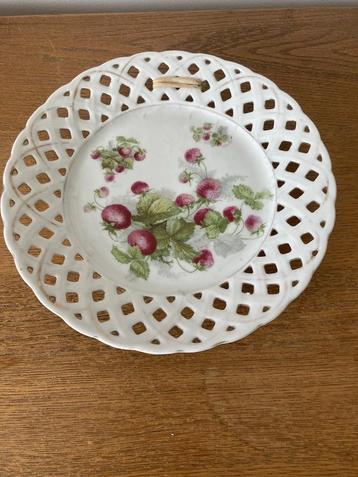 decoratie opengewerkte ruitvormig bord vintage beschikbaar voor biedingen