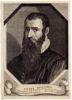 Michel Odieuvre gravure "Portret Pieter Breughel de Oude", Antiek en Kunst, Ophalen