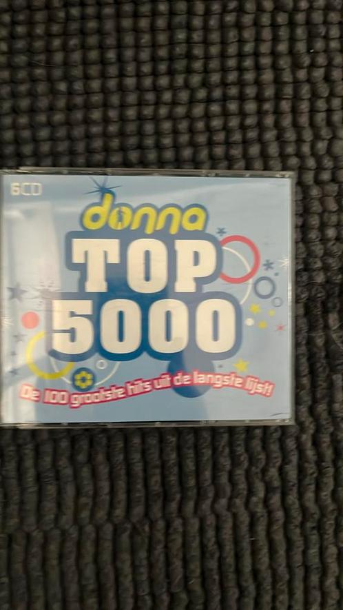Donna Top 5000 (5CD), Cd's en Dvd's, Cd's | Verzamelalbums, Zo goed als nieuw, Pop, Ophalen of Verzenden