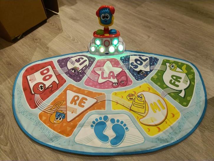 Muzikale dansmat voor 1-3 jarigen, Kinderen en Baby's, Speelgoed | Educatief en Creatief, Gebruikt, Ontdekken, Met licht, Met geluid