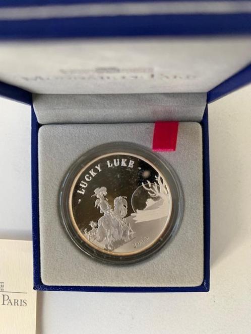 Lucky Luke - 10 euro - 2009 - Monnaie de Paris, Verzamelen, Stripfiguren, Nieuw, Gebruiksvoorwerp, Overige figuren, Ophalen of Verzenden