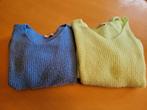 lot van 2 pulls medium, Ophalen of Verzenden, Zo goed als nieuw, Maat 38/40 (M), Blauw