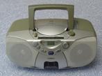 Draagbare Stereo Radio Cassette Recorder PHILIPS Type AZ1008, Ophalen of Verzenden, Gebruikt, Radio