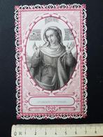 Santje Heiligenprentje met kant Holy card Devotie S Liberate, Verzamelen, Bidprentjes en Rouwkaarten, Verzenden, Bidprentje
