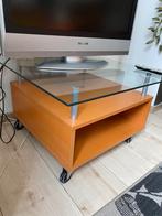 Table de tv , carrée avec Vitre  75x75, Maison & Meubles, Armoires | Meubles ordinateur, Comme neuf