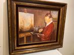 Schilderij Pros Colpaert, Antiek en Kunst, Ophalen