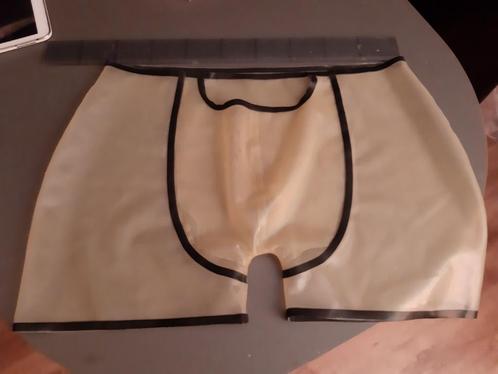 boxer slip en latex transparent taille L, Kleding | Heren, Ondergoed, Boxer, Overige kleuren, Verzenden