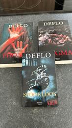 Deflo - Thrillerpocket spoorloos : 3 boeken, Boeken, Deflo, Ophalen of Verzenden, Zo goed als nieuw