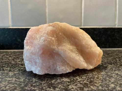 Prachtige rozenkwarts edelsteen 1,4 kg, Verzamelen, Mineralen en Fossielen, Verzenden