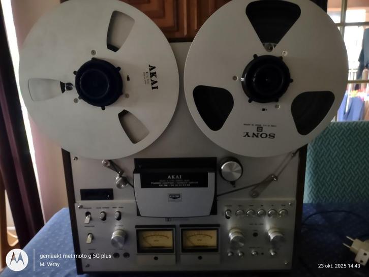 Bandopnemer AKAI GX-630DB, Audio, Tv en Foto, Bandrecorder, Bandrecorder, Met banden, Ophalen