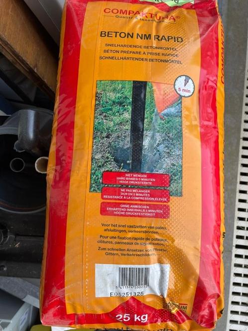 Snelbeton voor palen, Tuin en Terras, Palen, Balken en Planken, Nieuw, Palen, Ophalen