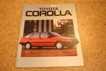 Toyota Corolla brochure 1984