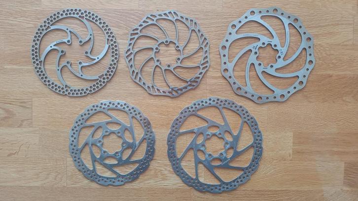 Remschijven 160/180 mm, Fietsen en Brommers, Fietsonderdelen, Zo goed als nieuw, Mountainbike, Overige typen, Ophalen of Verzenden