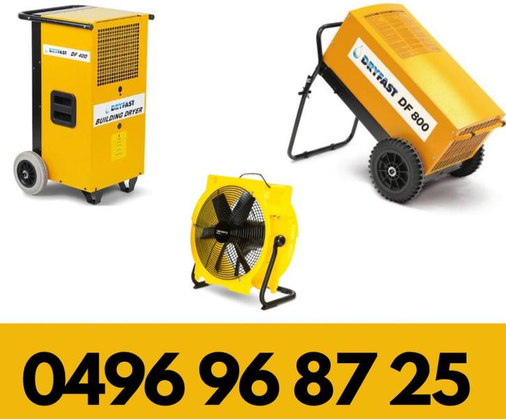 DF800 & DF400 bouwdrogers, Doe-het-zelf en Bouw, Verwarming en Radiatoren, Ophalen of Verzenden